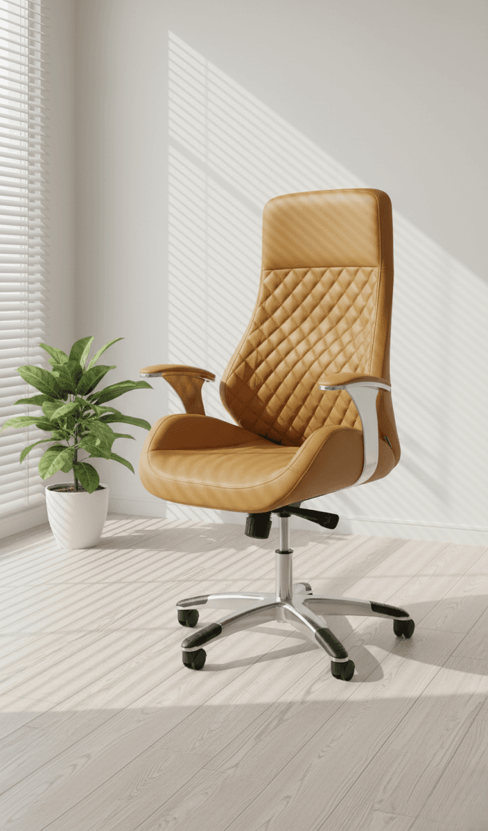 Astra A5 Luxury Ergonomic Office Chair Ahmedabad Manufacturer