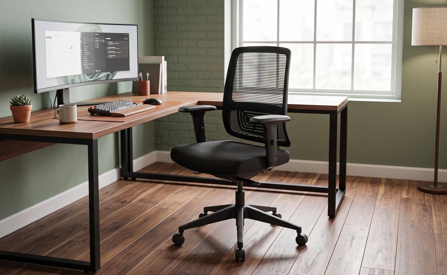 Essential Ergonomic Mesh Task Chair Ahmedabad Manufacturer